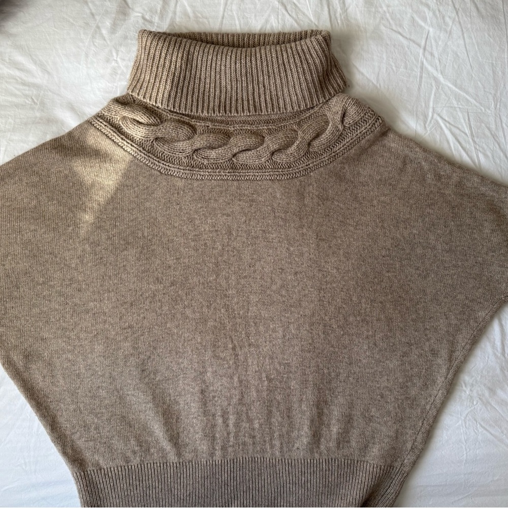 Classiques Entier Taupe Cowl Neck Sweater